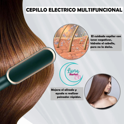 Cepillo Alisador Multifuncional